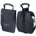 Ripstop Shoe Bag w/ Carry Handle & Front Zipper Pocket